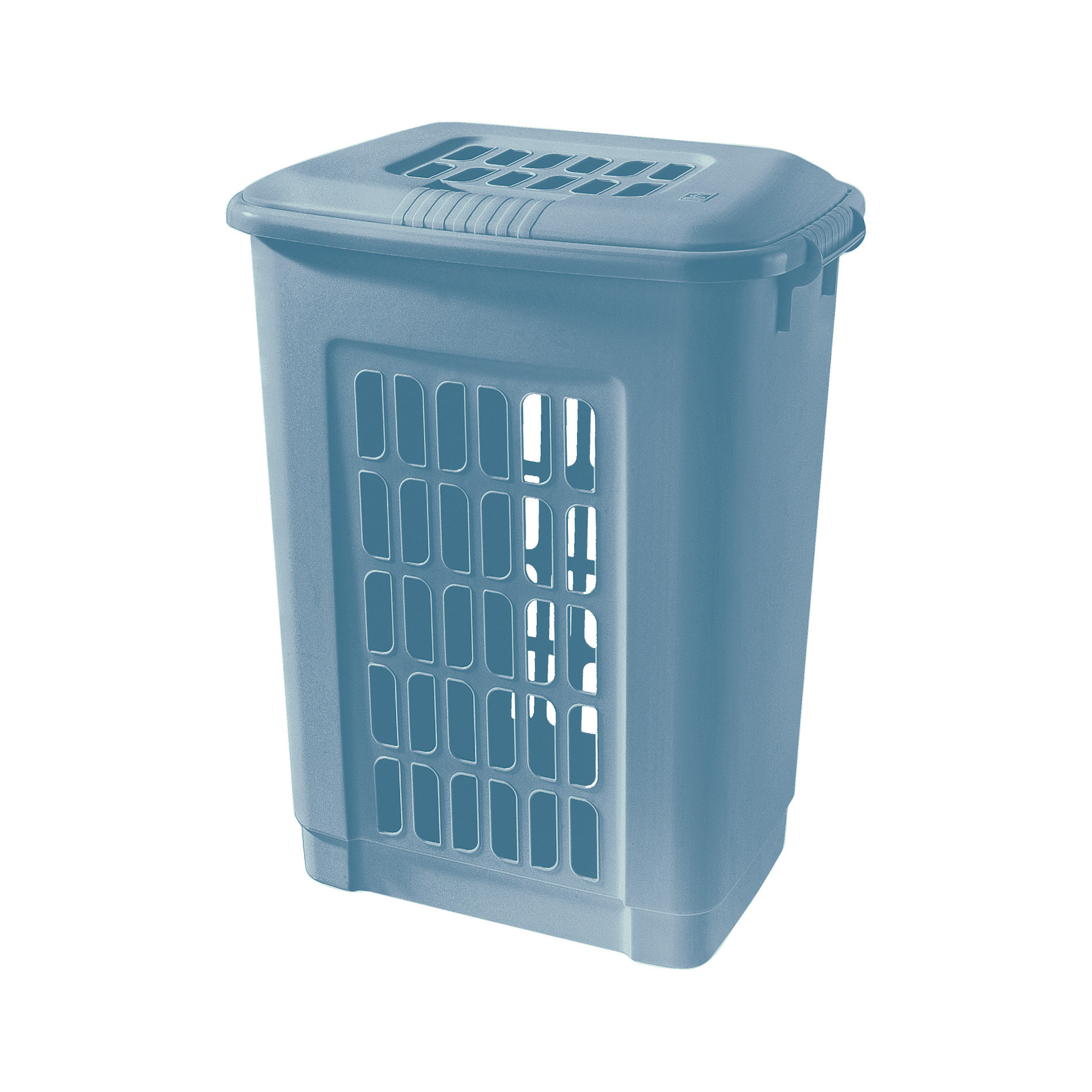 Portabiancheria Collezione Aurora | 60 L Blu Ardesia