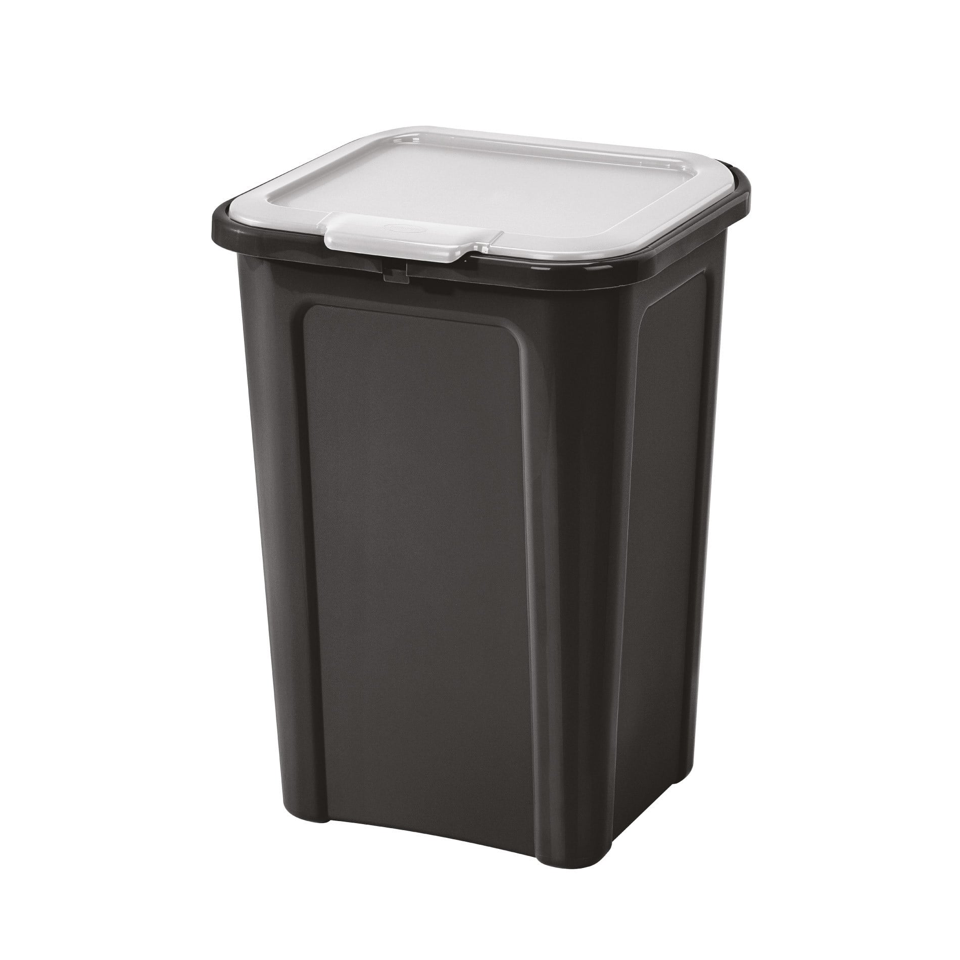 Pattumiera Cover Line 44 L Nero / Ambra