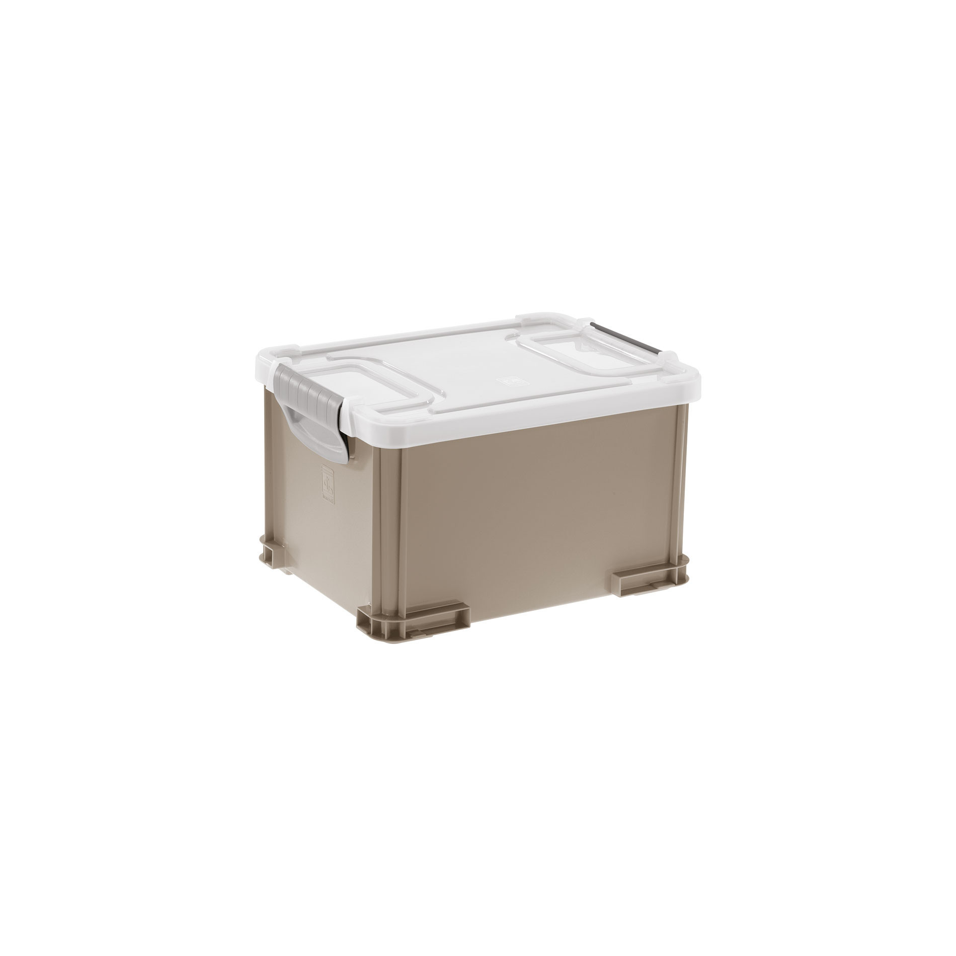 Box con coperchio Collezione Aurora | 13 L Talpa / Talpa trasparente