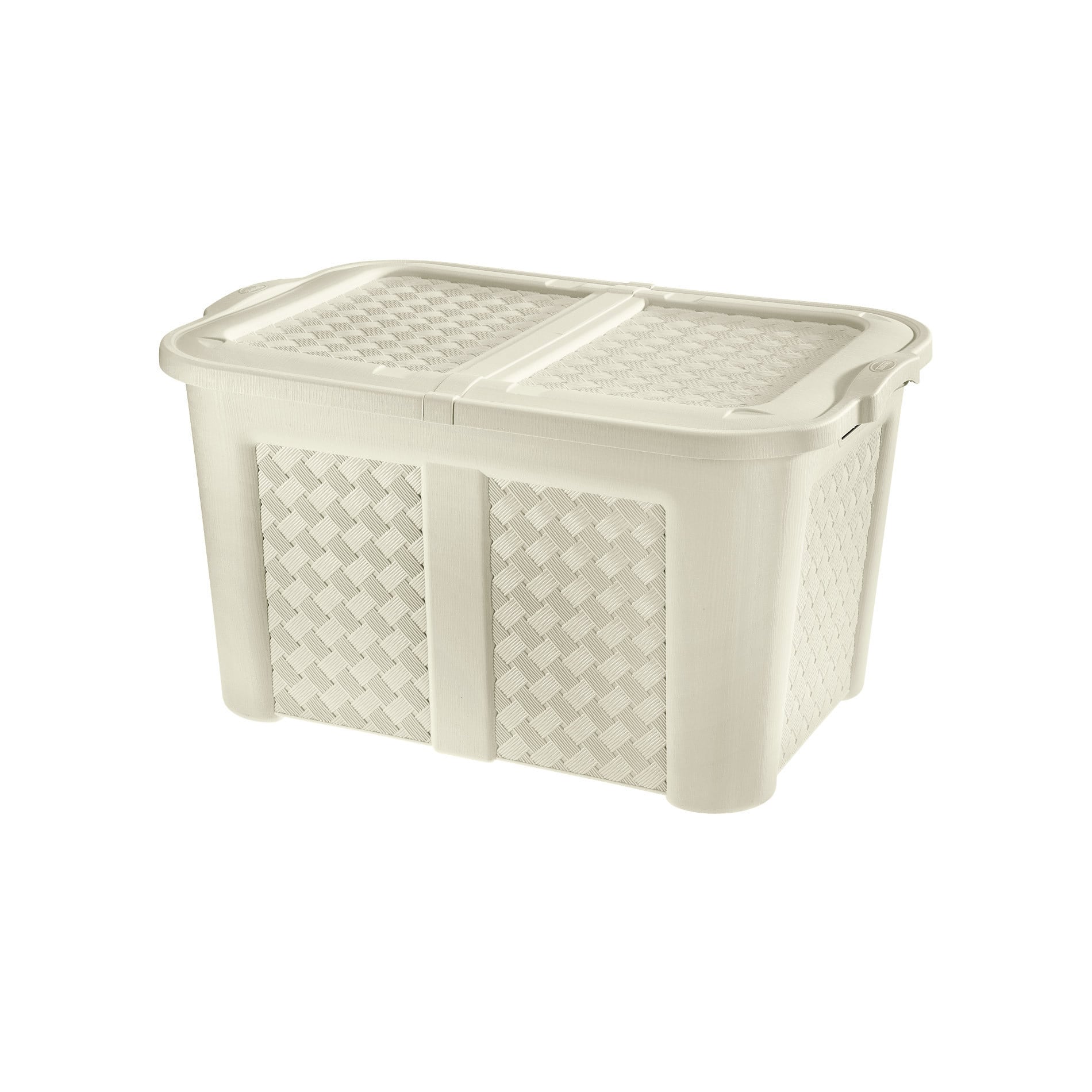 Baule Arianna con coperchio Angora