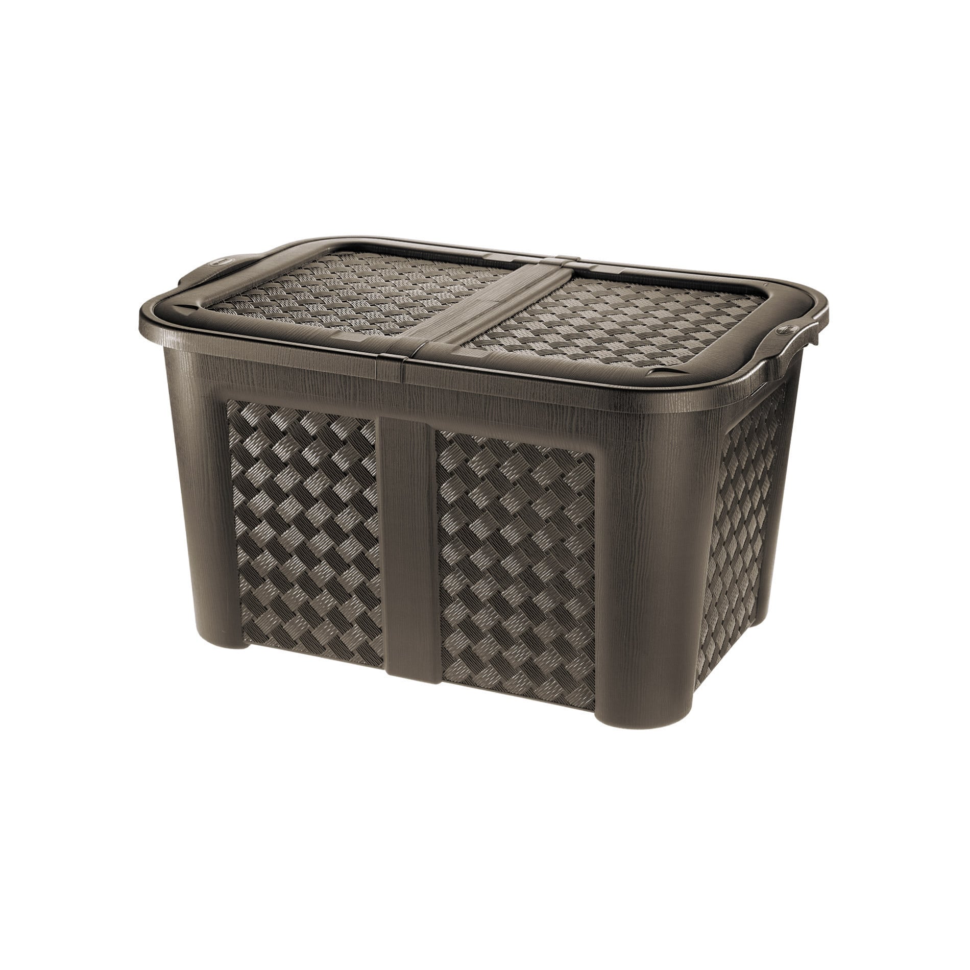 Baule Arianna con coperchio wengé