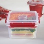 Fresh System Lunch Box con vaschetta bassa e portasalsa<br/>2,25 L - 2