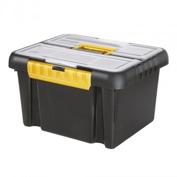 Utile Box Con Coperchio Porta Attrezzi | 25 L